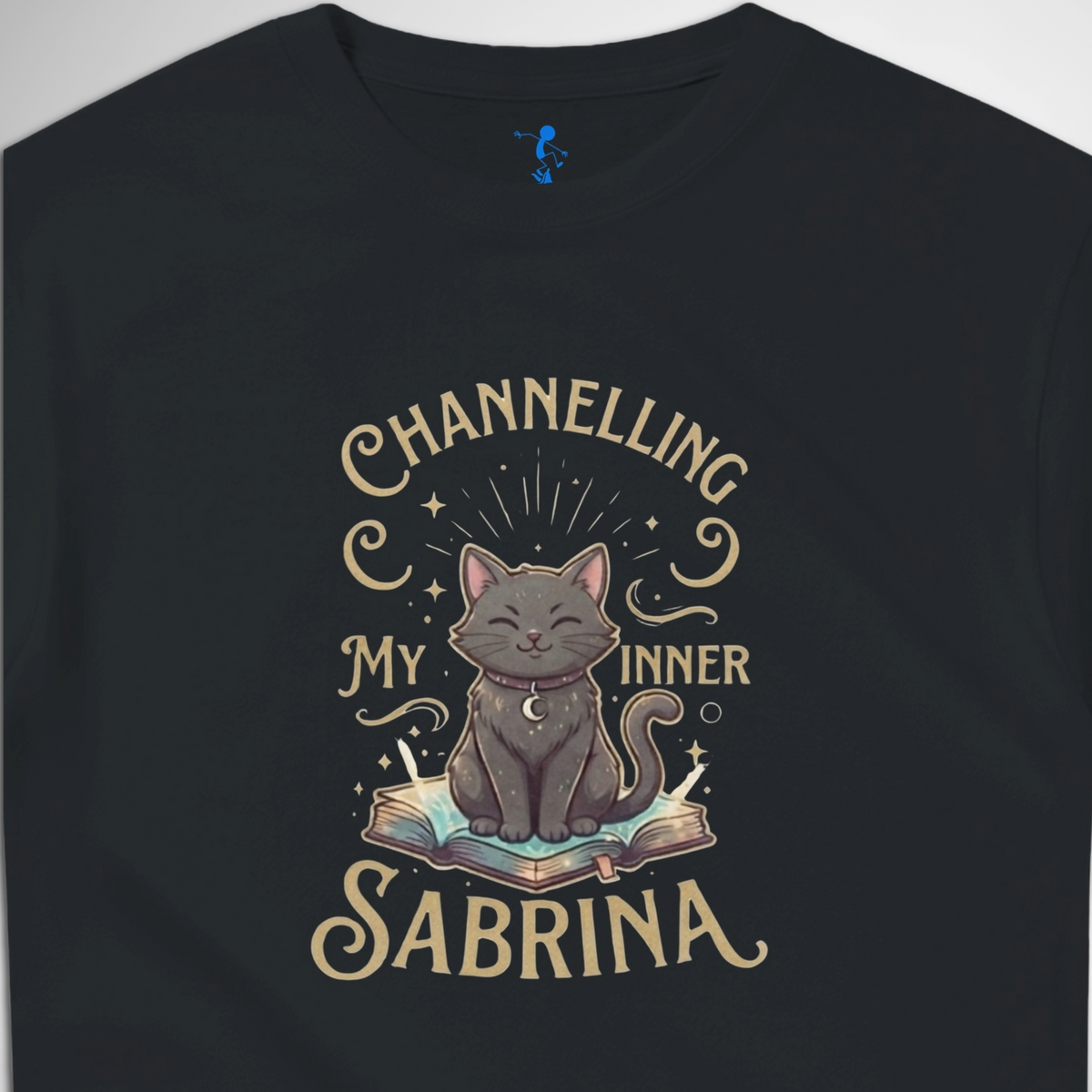 Channelling My Inner Sabrina Halloween T-Shirt in red, pink, green, blue, orange
