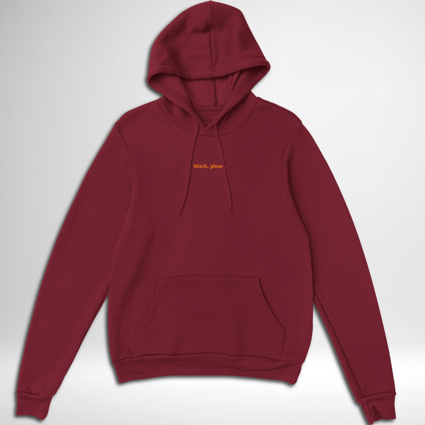Witch, Please Halloween hoodie available in black, red, navy, pink bright, maroon, grey, and green