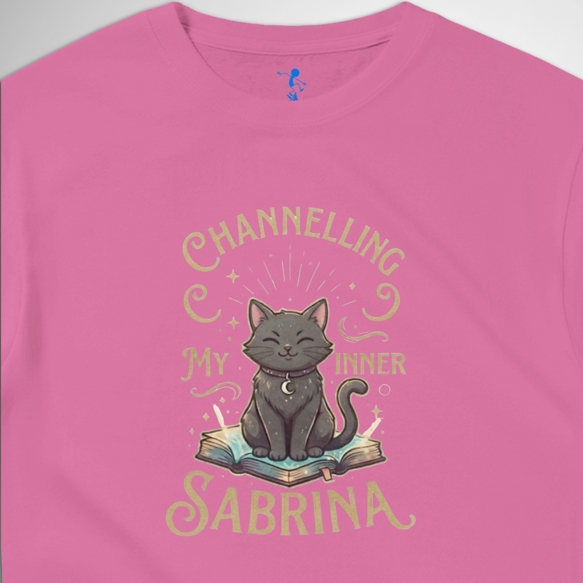 Channelling My Inner Sabrina Halloween T-Shirt in red, pink, green, blue, orange